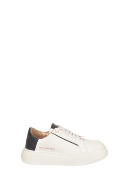 Alexander Smith Damen Niedrige Schnür-Sneaker Weiß Größe 36