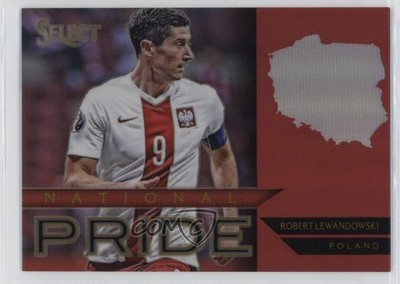 2015-16 Panini Select National Pride Red Prizm /199 Robert Lewandowski #30 04ae