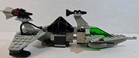 LEGO Space:Gamma V Laser Craft (6891) 95% Complete With Mini Figure Instructions