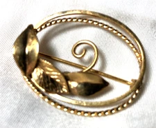Vintage 1/20 12K  Gold Filled Brooch