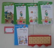 Mini LÜK Komplettset Übungen für Vorschulkinder + 2 Extra Hefte TOP Zustand