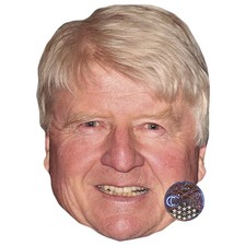 Stanley Johnson Big Head. Larger than life mask.