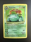 Pokemon Base Set Holo 1999 Venusaur Holograph 1st Edition Shadowless LP