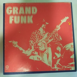 Grand Funk Railroad Red Album Reel To Reel Tape 4 Track 3 3/4 ips Tested VG