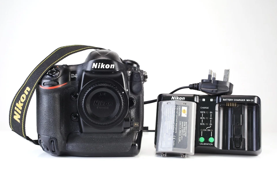 Nikon D4 Camera Body Only Battery & Charger Refurbished + 12Month Guarantee.