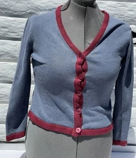 Disneyland Cast Member Costume Sweater Main Street Employee Uniform Size XS