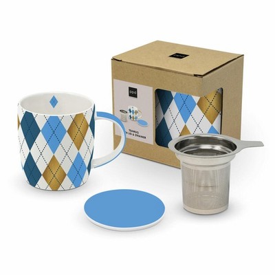 PPD Mulberry blue T-Mug Kaffeetasse Becher Tasse New Bone China 350 ml 160402785