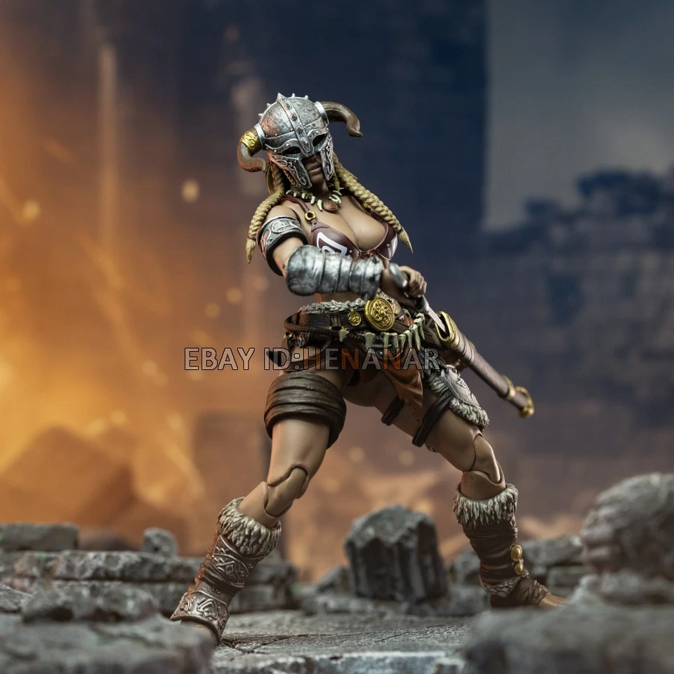 Figura de acción XesRay 1/12 Gold Hildr WF25 6 pulgadas modelo coleccionable lucha por la gloria Foto 2 de 4