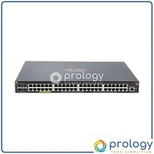 HPE Aruba JL357A 2540 48-Port PoE 4SFP Switch w/ Rack Ears Tested
