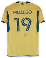 Bode Hidalgo Real Salt Lake Signed Match-Used #19 Gold Jersey - 2024 Season - M