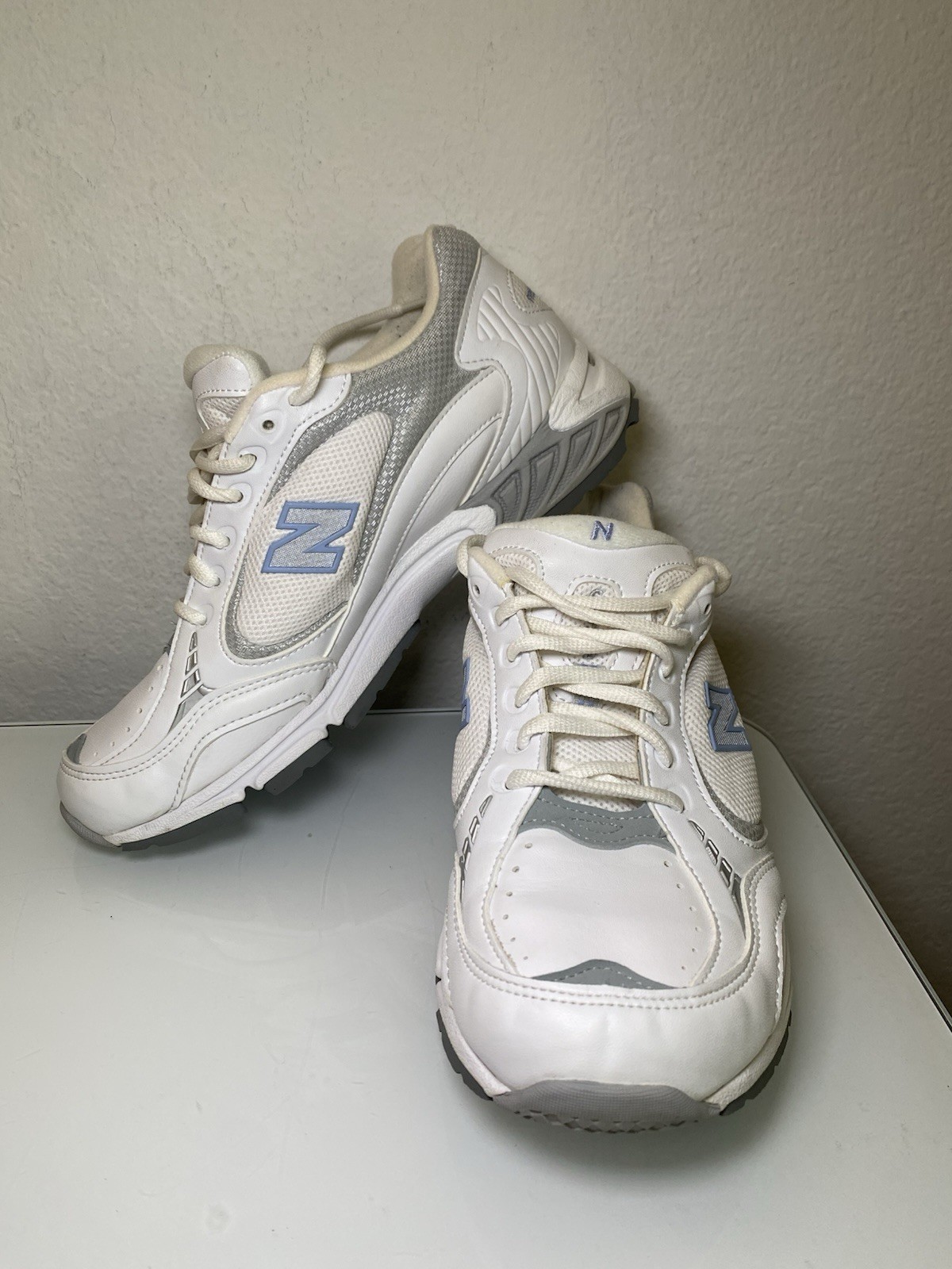 SAOLA New Balance WW658WB Scarpe da Passeggio Supporto Hypalon Suola Assorbente Donna 8 Bianco