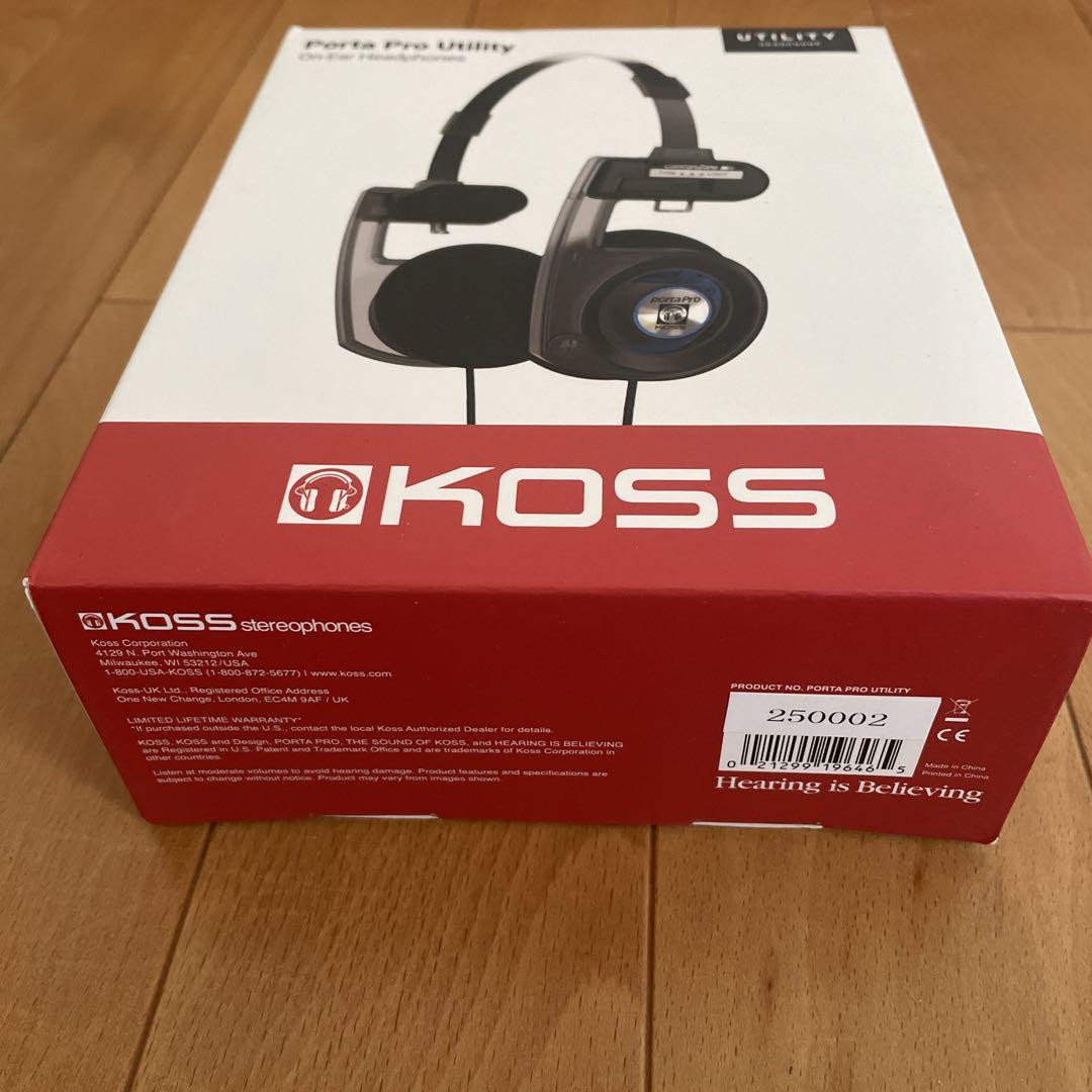 Koss Porta Pro Utility Headphones Black | eBay Koss Porta Pro Utility Headphones Black | eBay