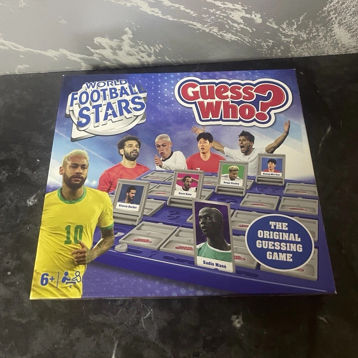 World Football Stars Guess Who? Board Game Hasbro 2023 Complete See Description