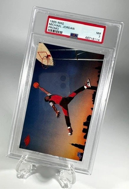 Michael Jordan 7 Graded Basketball Rookie Sports Trading Cards