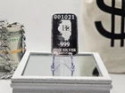 1/2oz Silver Vintage Bar .999 Fine Indian Head Serial Numbered Illinois Bar