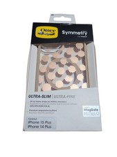 OtterBox SYMMETRY SERIES Clear Case for iPhone 15 Plus/14 Plus - Dotting Around