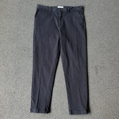 I Love Ugly ILU Chino Pants Mens L 34 Black Slim Fit Tapered Casual Streetwear