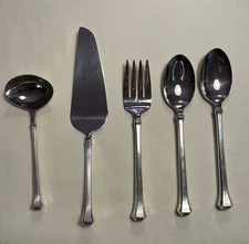 Reed & Barton Sterling Handle Serving Set 5 pieces flatware