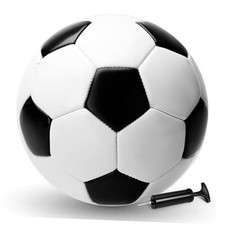 Soccer Ball Size 4 Size 3 Size 2 with Pump Deflated - Size 5 Classic 1 Pack