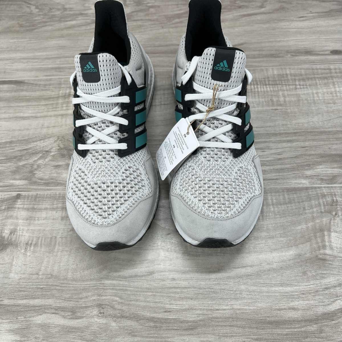 adidas UltraBoost 1.0 White Pure Teal New JQ0823 Size Men display picture 2