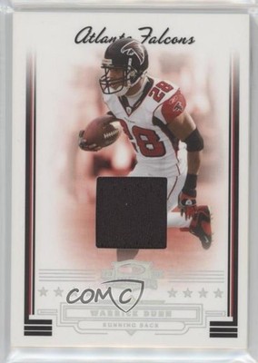 2006 Donruss Threads Jerseys Prime 7/25 Warrick Dunn #24 md3