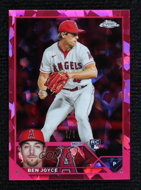 2023 Topps Chrome Update Sapphire Padparadscha 1/1 Ben Joyce Rookie RC 1s4s