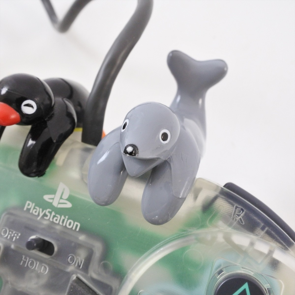 ASCII PAD PINGU Version Clear Controller For Playstation PS1/PS2