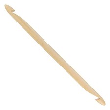 JubileeYarn Jumbo Double Ended Bamboo Tunisian Crochet Hook - US P 15mm 