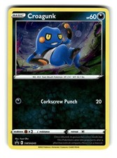 Pokemon Croagunk (Cosmos Holo) SWSH245 SWSH: Carte Promo Spada e Scudo P NM