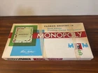 Vintage 1961 Monopoly Board Game Parker Brothers Classic Original COMPLETE Set