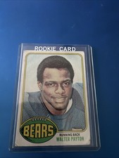 1976 Topps Walter Payton ROOKIE CARD Original. rookie card picture
