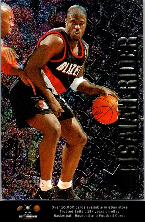 1996-97 Metal BASKETBALL #207 Isaiah Rider