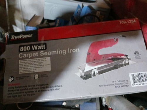 TruePower 709-1254 10-Inch Carpet Seaming Iron, 800-watt