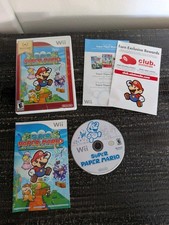 Super Paper Mario- Nintendo Selects (Nintendo Wii, 2007) Complete
