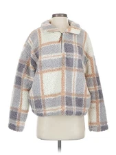 Thread & Supply Women Gray Coat XS