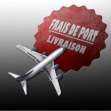 Supplément pour frais de port internationaux - Colis 0.500gr - La Réunion