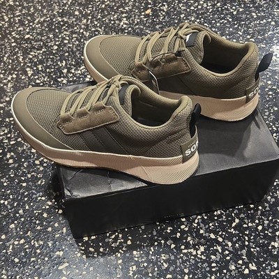 SOREL Out N About III Low Sneaker WP Women s Green Lace-Up Waterproof