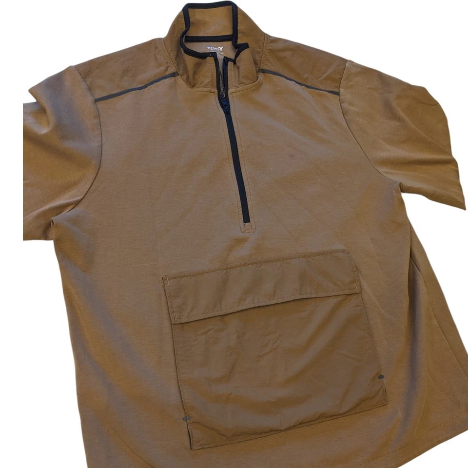 Old Navy Active Dynamic Fleece Pullover Mens XL 1/4 Zip 4-Way Stretch Activewear - Image 4 of 4