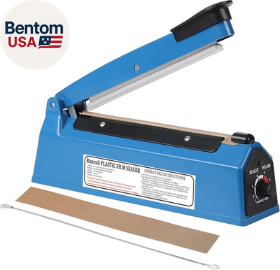 Impulse Heat Sealer Manual Bags Sealer Heat Sealing Machine 12 Inch Impulse Seal