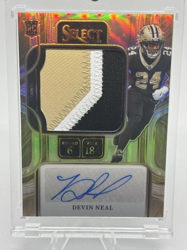 Panini 2025 Select Prime Selections Devin Neal RC Auto Mem #PSS-DNL /199