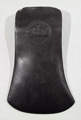 Buhl & Sons Michigan Style Single Bit Axe Head Vintage Embossed Logo 3.4lbs NICE