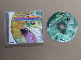 Sega Bass Fishing Sega Dreamcast Disk and Manual