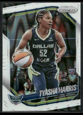 2025 Panini Prizm WNBA - Tyasha Harris #130 White Seismic Prizm