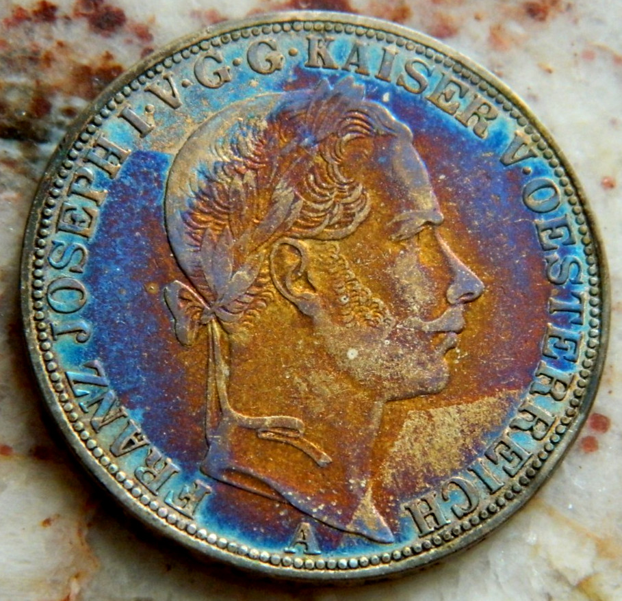 1860 A 1 Thaler Austria Emperor Francis Joseph I.KM#?2244