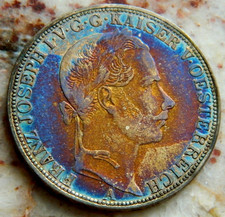 1860 A 1 Thaler Austria Emperor Francis Joseph I.KM# 2244