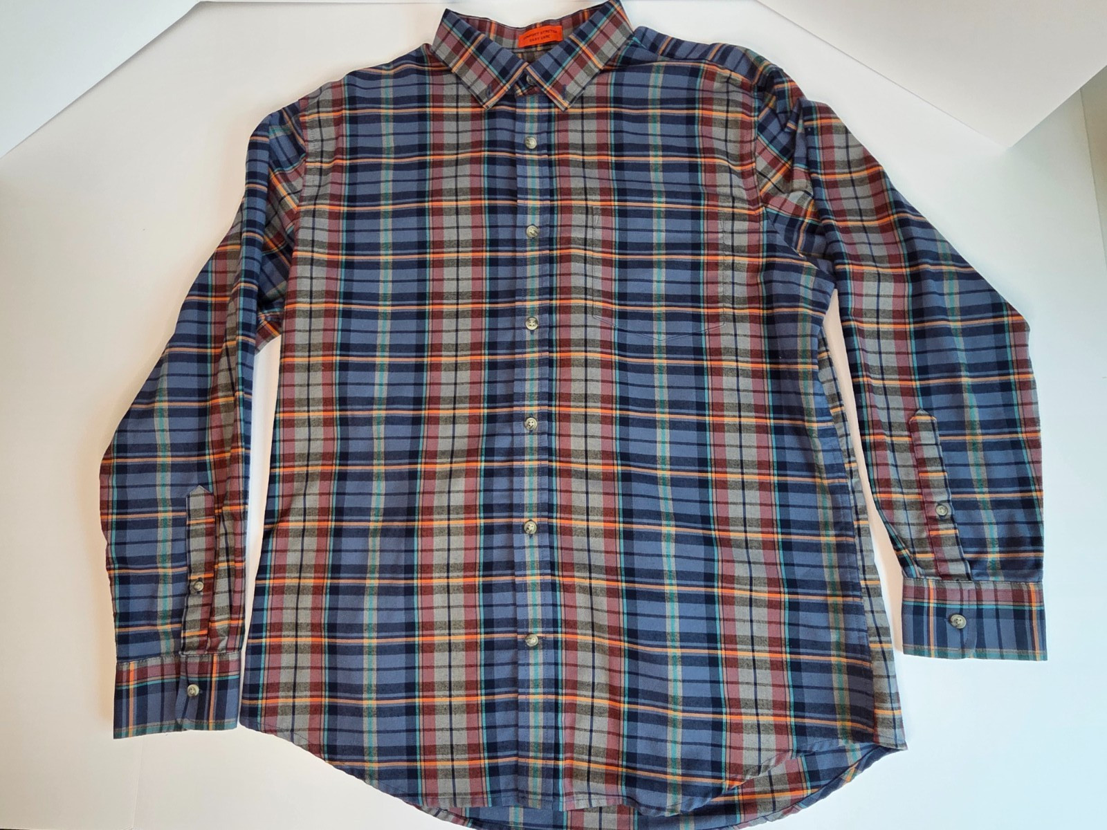 St. Johns Bay, Comfort Stretch, Performance Long Sleeve, Men's Size Large