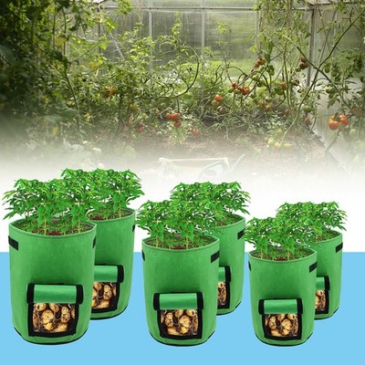 26-38L Pflanzbehälter Mit Henkeln Pflanztasche Grow Plant Bags Pflanzsäcke