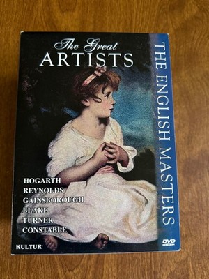 The English Masters -Great Artists 6 SEALED DVD set Turner, Blake, Constable etc