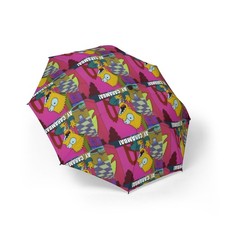 Cartoon Yellow Character Pattern Umbrella Foldable Rain Umbrella
