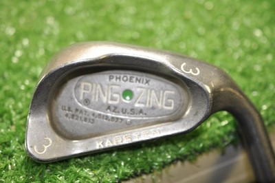 RH Ping Zing Green Dot 3i steel Stiff Flex 40'' #W396